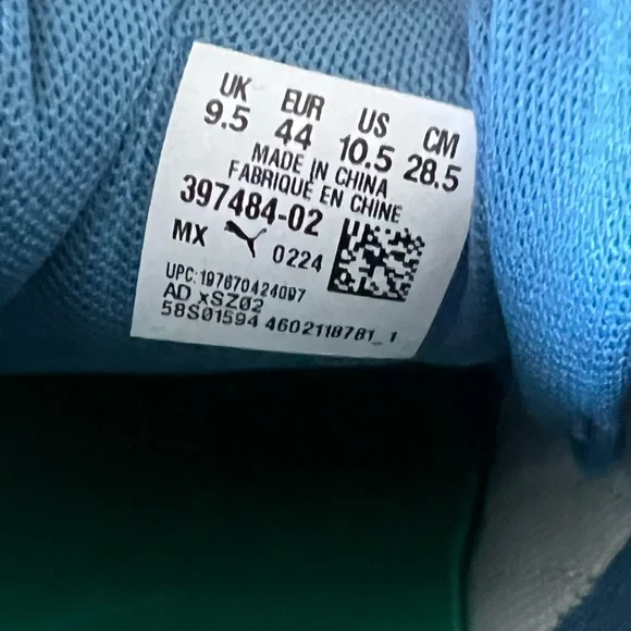 Puma Men’s Smash 3.0 Year of Sports Lace Up Sneakers - Blue - Picture 9 of 10